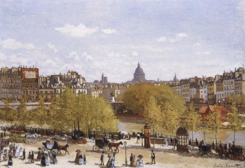 Edouard Manet Quai du Louvre china oil painting image